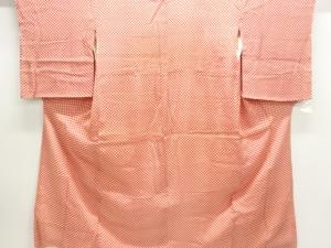 アンティーク　疋田模様長襦袢